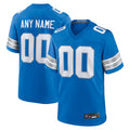 Fenge Custom D.Lions Blue Home Game Stitched Jerseys