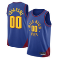 Fenge Custom D.Nuggets Blue 2022-23 Swingman Jerseys - Statement Edition