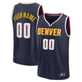 Fenge Custom D.Nuggets Navy Fast Break Jerseys - Icon Edition