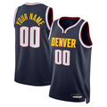 Fenge Custom D.Nuggets Navy Swingman Jerseys - Icon Edition