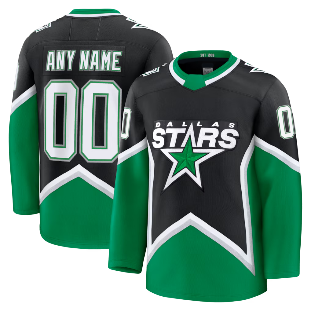 Fenge Custom D.Stars Black Alternate Premium Jerseys