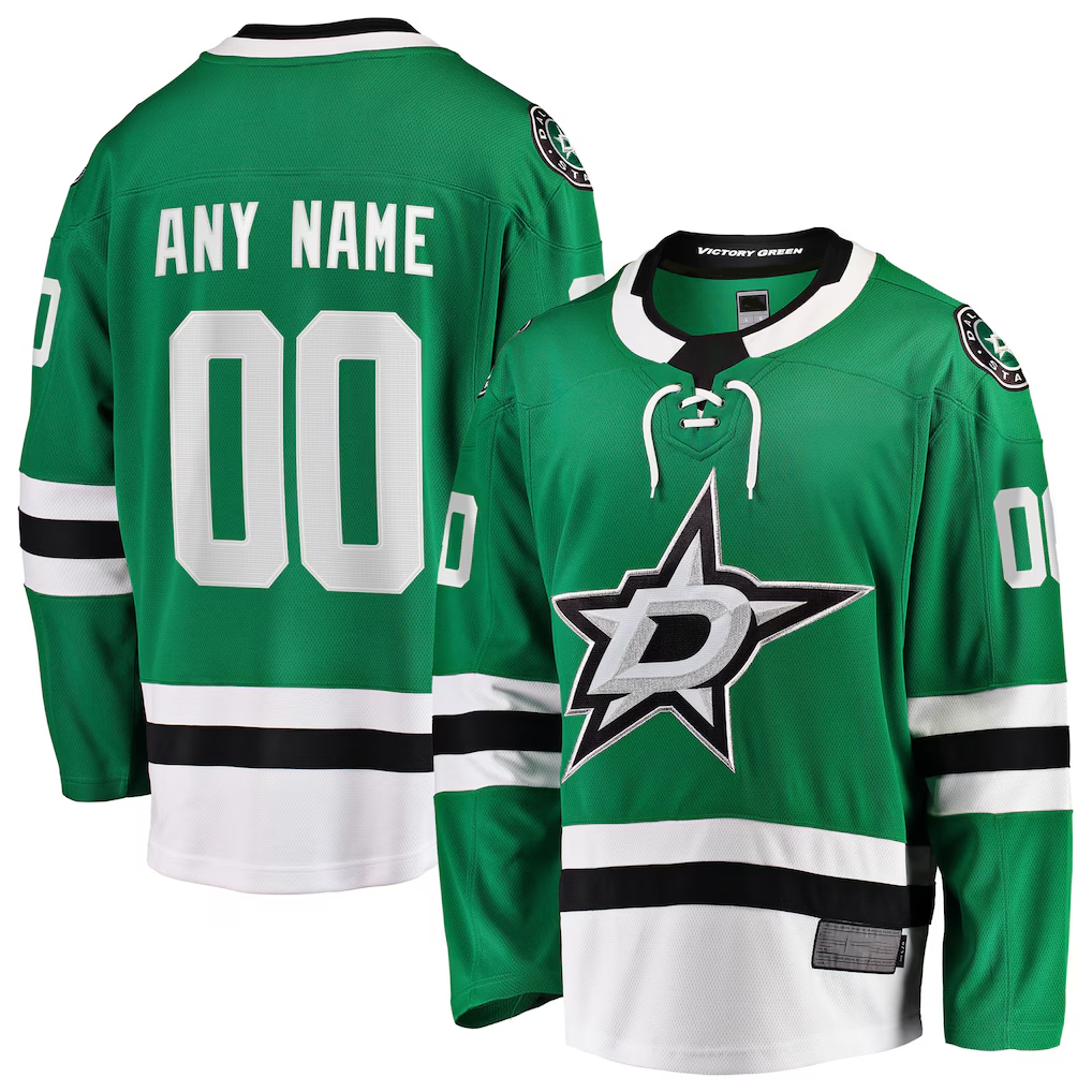 Fenge Custom D.Stars Green Home Breakaway Jerseys