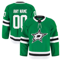 Fenge Custom D.Stars Kelly Green Home Authentic Pro Jerseys