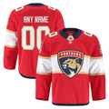 Fenge Custom F.Panthers Red Home Authentic Pro Jerseys