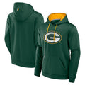 Fenge Custom GB.Packers Green Defender Pullover Hoodie Game Stitched Jerseys
