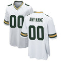 Fenge Custom GB.Packers White Home Game Stitched Jerseys