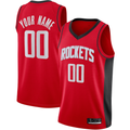 Fenge Custom H.Rockets Red Swingman Stitched Jerseys-Icon Edition