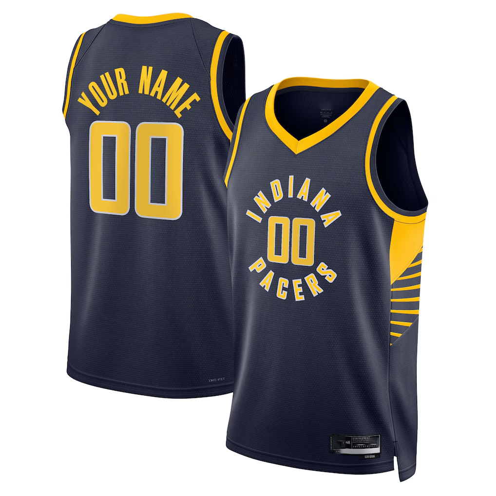 Fenge Custom I.Pacers Navy 202223 Swingman Jerseys - Icon Edition