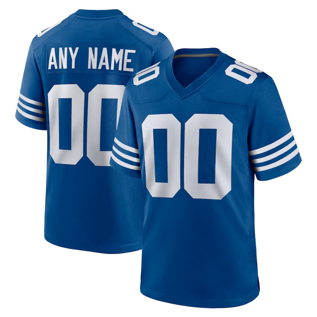 Fenge Custom IN.Colts Royal Limited Home Game Any Name & Numbers Stitched Jerseys