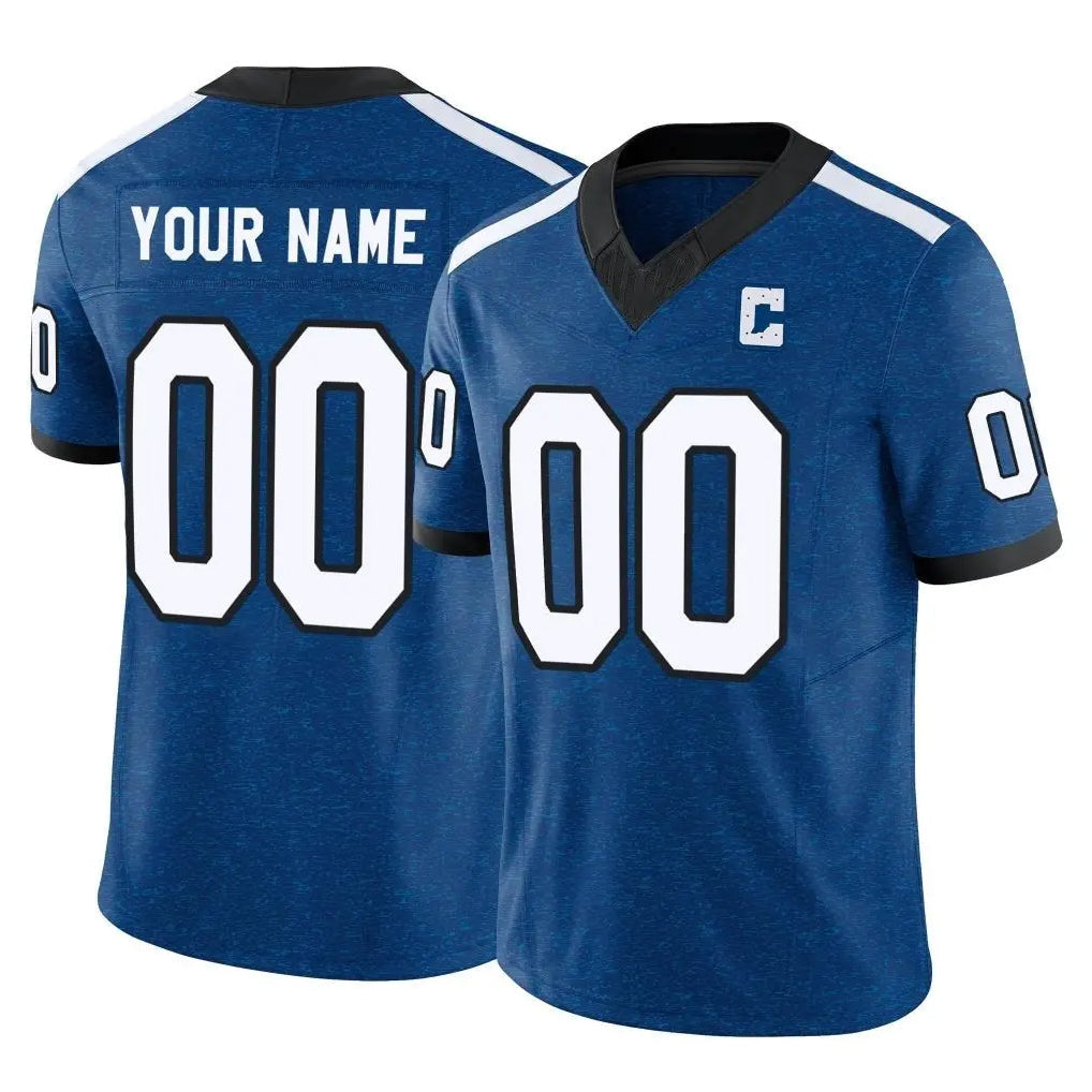 Fenge Custom IN.Colts Royal Limited Indiana Nights Alternate Vapor F.U.S.E. Home Game Any Name & Numbers Stitched Jerseys