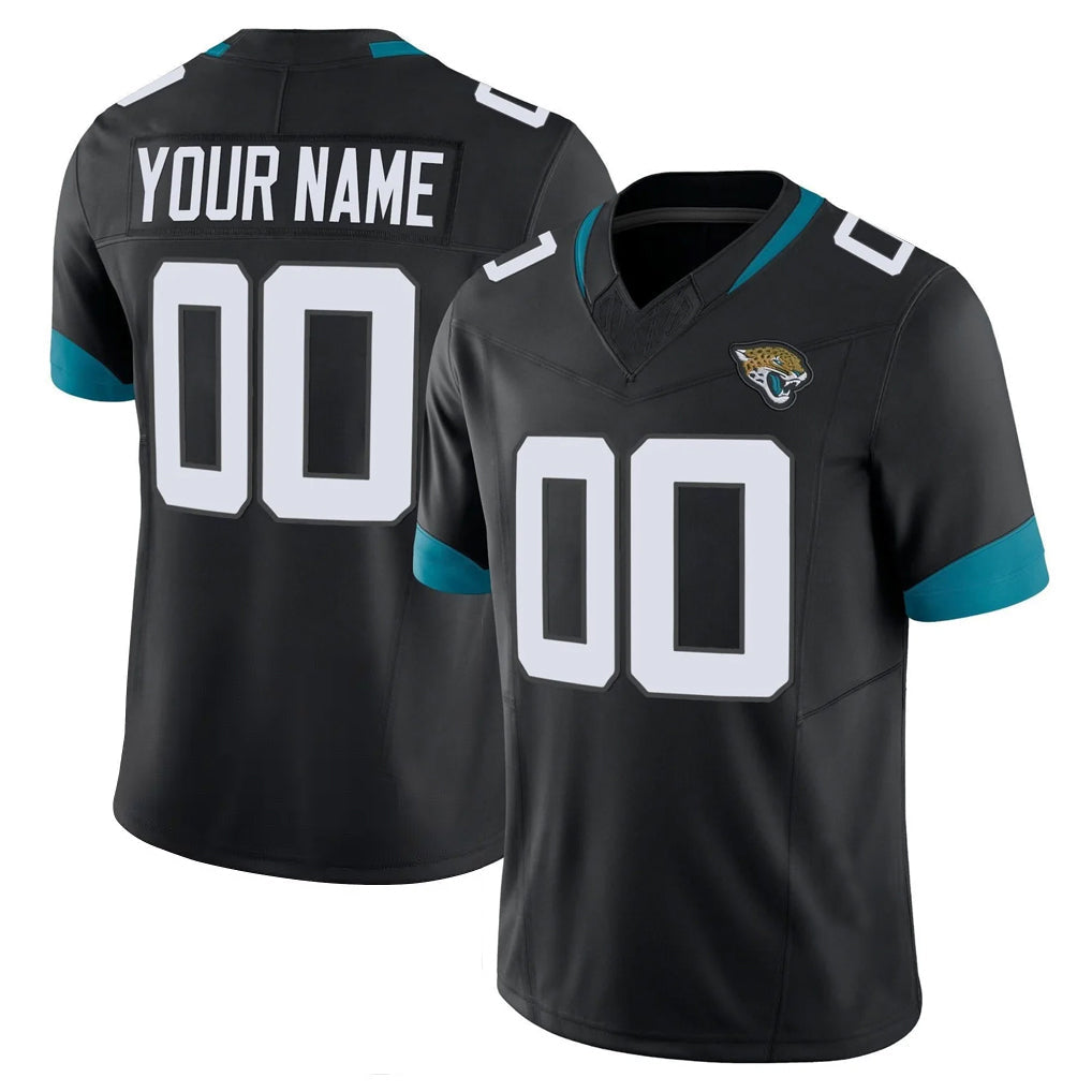 Fenge Custom J.Jaguars Black Vapor F.U.S.E. Limited Home Game Any Name & Numbers Stitched Jerseys