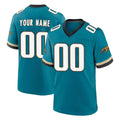 Fenge Custom J.Jaguars Teal Prowler Throwback Limited Home Game Any Name & Numbers Stitched Jerseys