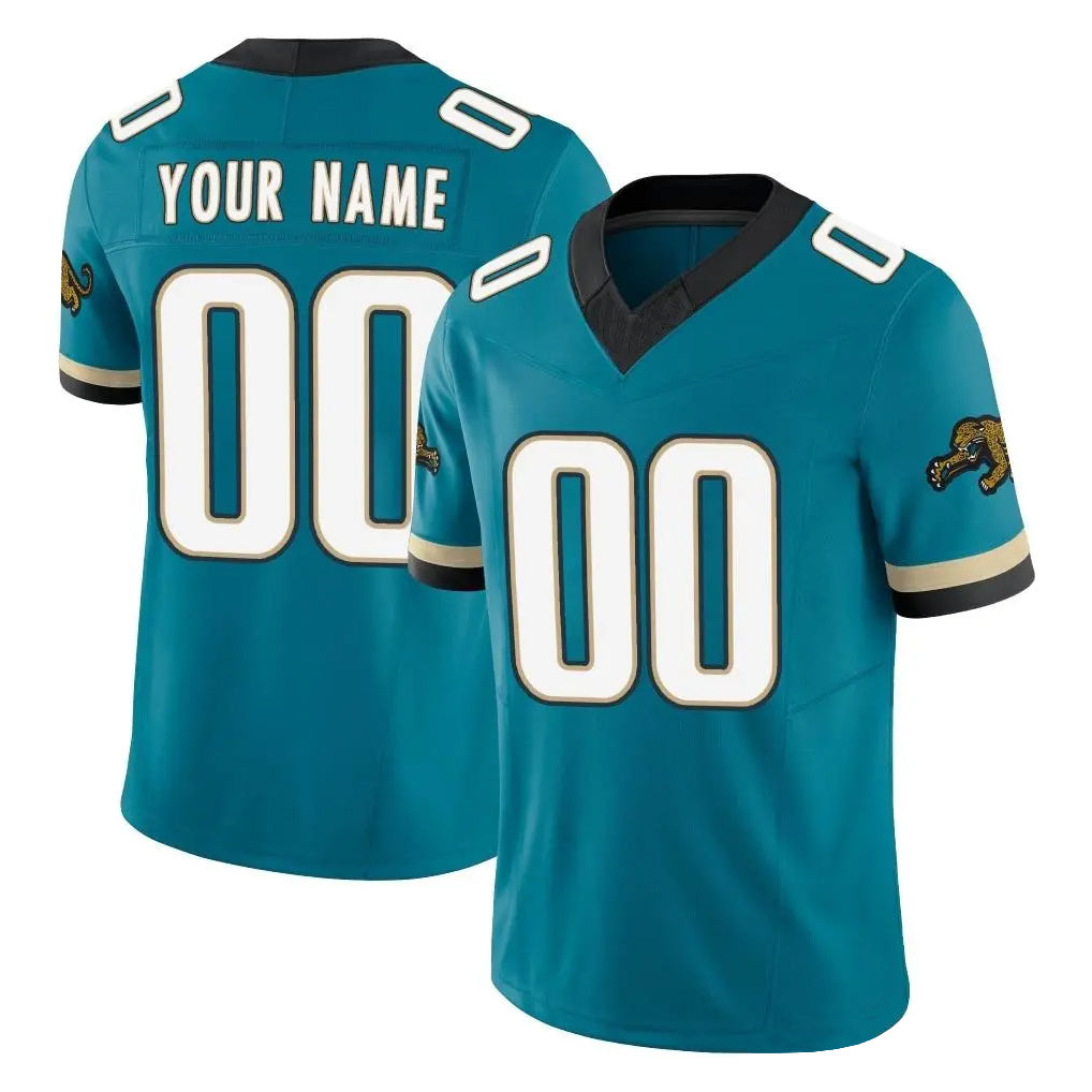 Fenge Custom J.Jaguars Teal Prowler Throwback Vapor F.U.S.E. Limited Home Game Any Name & Numbers Stitched Jerseys