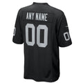 Fenge Custom LV.Raiders Black Home Game Stitched Jersey