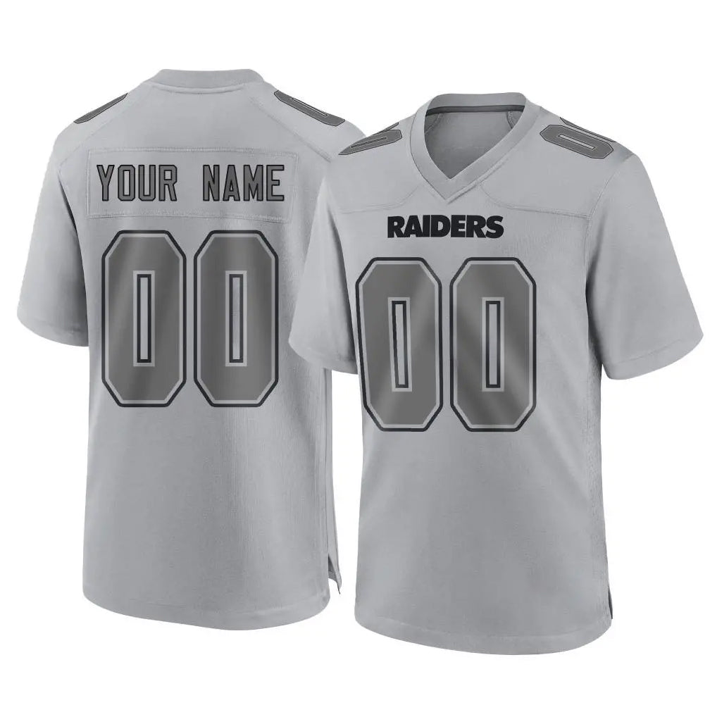 Fenge Custom LV.Raiders Gray Atmosphere Fashion Limited Game Any Name & Numbers Stitched Jerseys