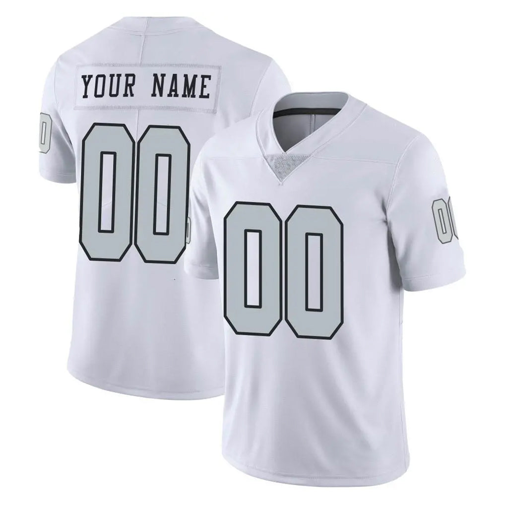 Fenge Custom LV.Raiders White Limited Color Rush Home Game Any Name & Numbers Stitched Jerseys
