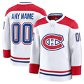 Fenge Custom M.Canadiens White Away Premium Jerseys