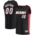 Fenge Custom M.Heat Black Fast Break Replica Jerseys - Icon Edition