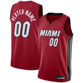 Fenge Custom M.Heat Jordan Brand Red Swingman Jerseys - Statement Edition