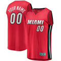 Fenge Custom M.Heat Red Fast Break Jerseys - Statement Edition