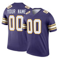 Fenge Custom MN.Vikings Purple Limited Classic Home Game Any Name & Numbers Stitched Jerseys