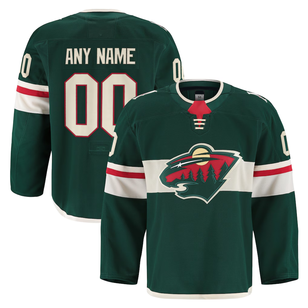 Fenge Custom M.Wild Green Home Authentic Pro Jerseys