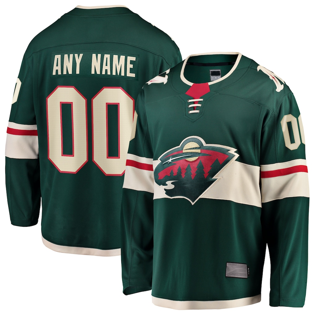 Fenge Custom M.Wild Green Home Breakaway Jerseys