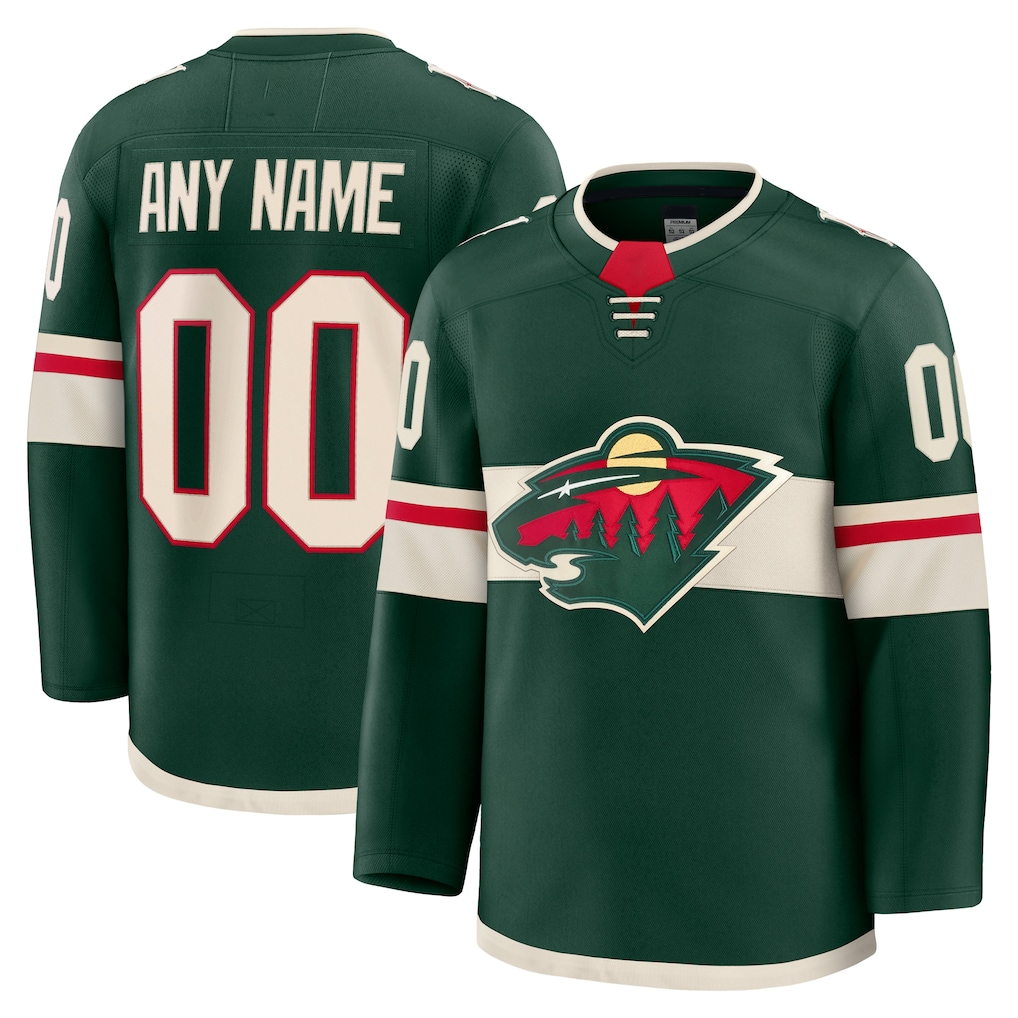 Fenge Custom M.Wild Green Home Premium Jerseys