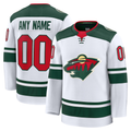 Fenge Custom M.Wild White Away Premium Jerseys