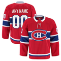 Fenge Custom Montreal Canadiens Red Home Authentic Pro Jerseys