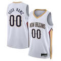 Fenge Custom NO.Pelicans Black 2025-2026 City Edition Swingman Stitched Jerseys