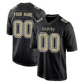 Fenge Custom NO.Saints Black Carbon Fashion Home Game Any Name & Numbers Stitched Jerseys
