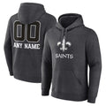 Fenge Custom NO.Saints Gray Pullover Hoodies Limited Any Name & Numbers  Stitched Jerseys