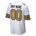 Fenge Custom NO.Saints White Alternate Game Stitched Jerseys