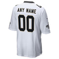 Fenge Custom NO.Saints White Home Game Stitched Jerseys