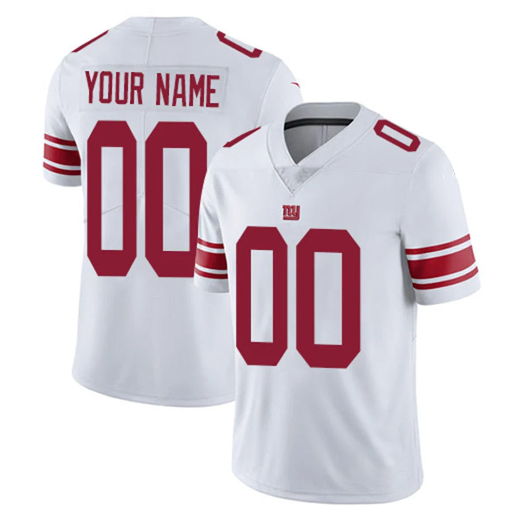 Fenge Custom NY.Giants White Limited Vapor Untouchable Home Game Any Name & Numbers Stitched Jerseys