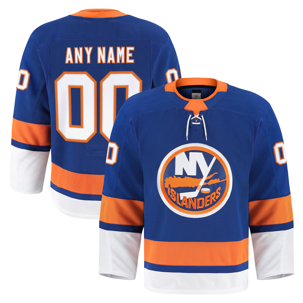 Fenge Custom NY.Islanders Royal Home Authentic Pro Jerseys