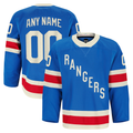 Fenge Custom NY.Rangers Blue Centennial Authentic Pro Jerseys