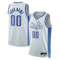 Fenge Custom O.Magic Silver 2025-26 City Edition Swingman Jerseys