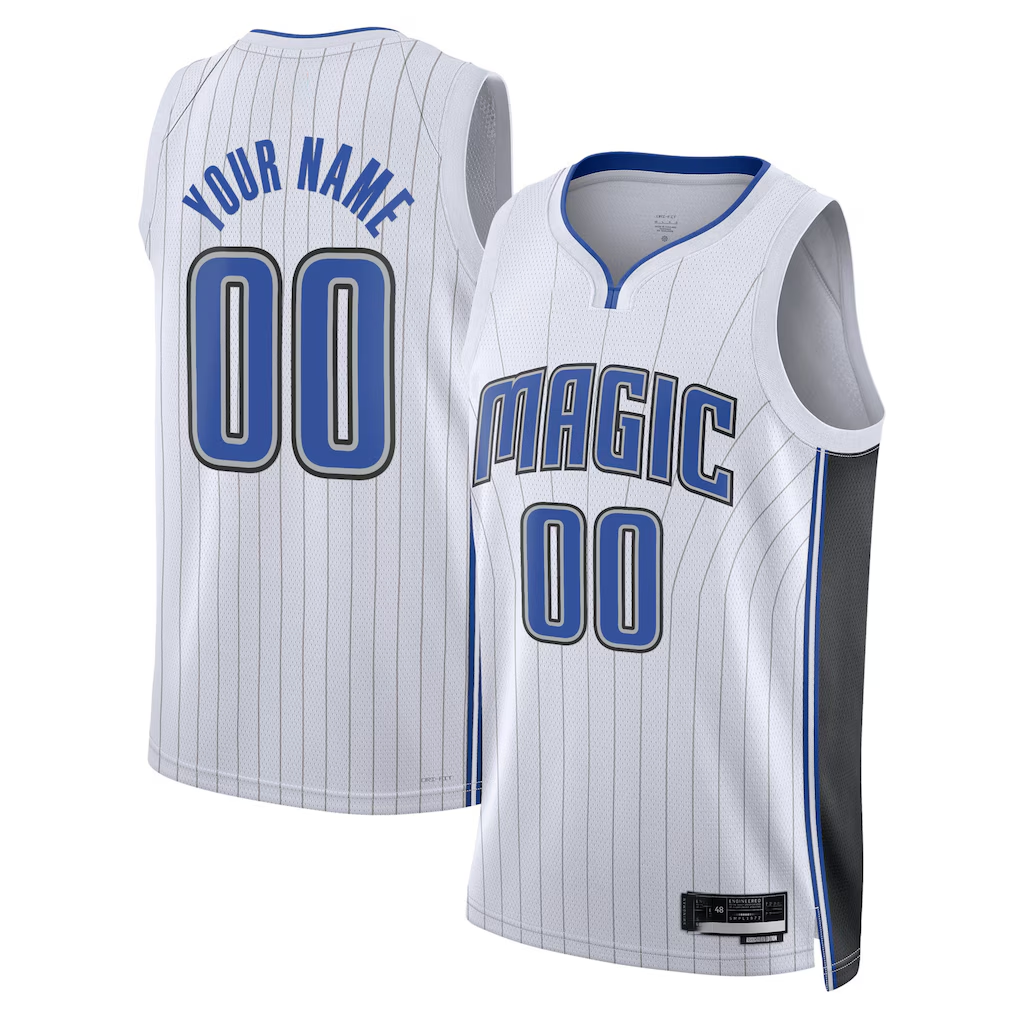 Fenge Custom O.Magic White Swingman Jerseys - Association Edition