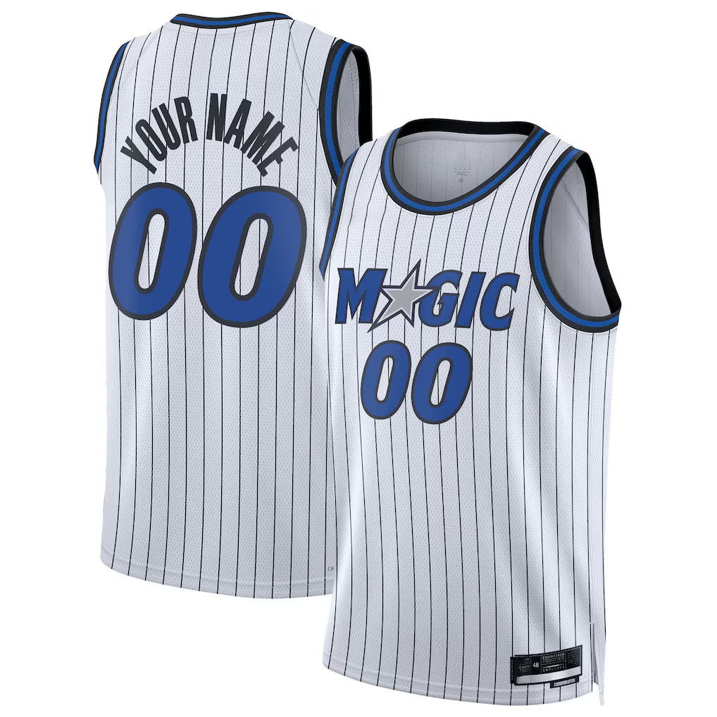 Fenge Custom O.Magic White Swingman Jerseys - Association Edition
