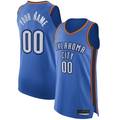 Fenge Custom OC.Thunder Blue Authentic Stitched Jerseys - Icon Edition