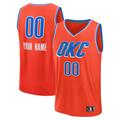 Fenge Custom OC.Thunder Orange Swingman Stitched Jerseys - Icon Edition