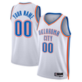 Fenge Custom OC.Thunder White Swingman Stitched Jerseys- Association Edition