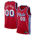 Fenge Custom P.76ers Red 202223 Swingman Jerseys - Statement Edition