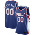Fenge Custom P.76ers Royal 2020-21 Swingman Jerseys - Icon Edition