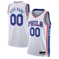 Fenge Custom P.76ers White 2022-23 Swingman Jerseys - Association Edition