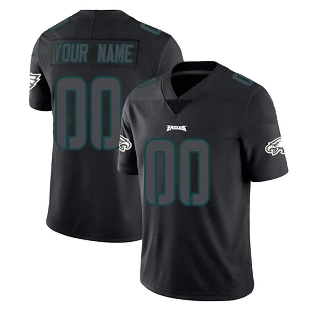 Fenge Custom P.Eagles Limited Black Impact Home Game Any Name & Numbers Stitched Jerseys