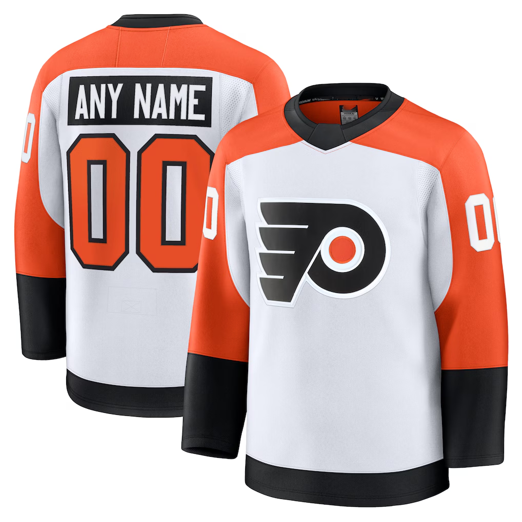 Fenge Custom P.Flyers White Away Premium Jerseys