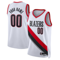 Fenge Custom PT.Blazers White Swingman Jerseys - Association Edition